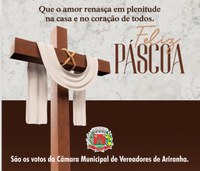 A Câmara Municipal De Ariranha Deseja A Todos, Uma Feliz Páscoa!