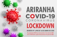 Ariranha decreta lockdown para conter coronavírus