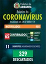 Boletim diário Corona Vírus (COVID-19) – 20/07/2020
