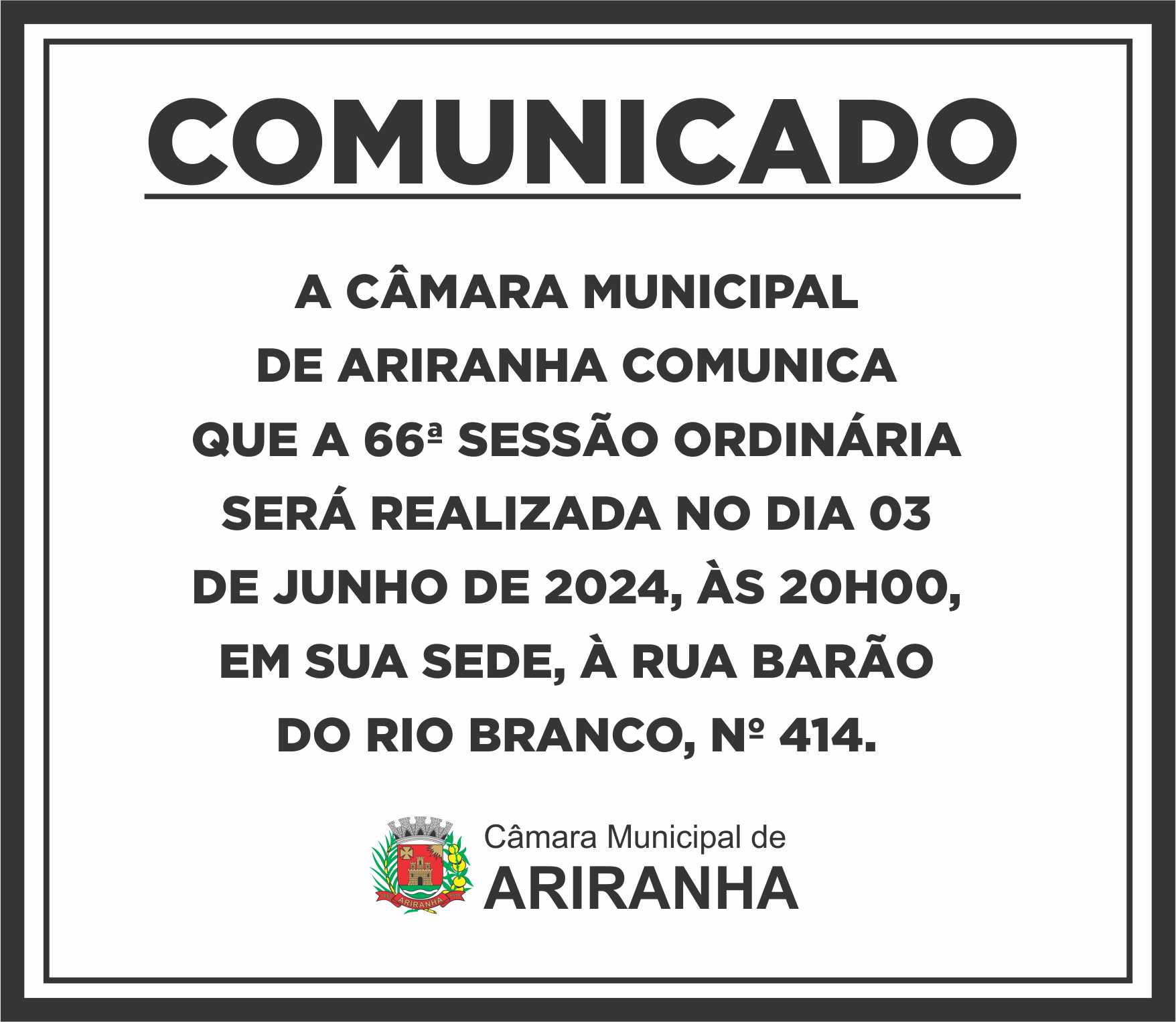 COMUNICADO