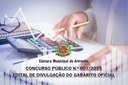 CONCURSO PÚBLICO N.º 001/2025: EDITAL DE DIVULGAÇÃO DO GABARITO OFICIAL CONCURSO PÚBLICO N.º 001/2025: EDITAL DE DIVULGAÇÃO DO GABARITO OFICIAL