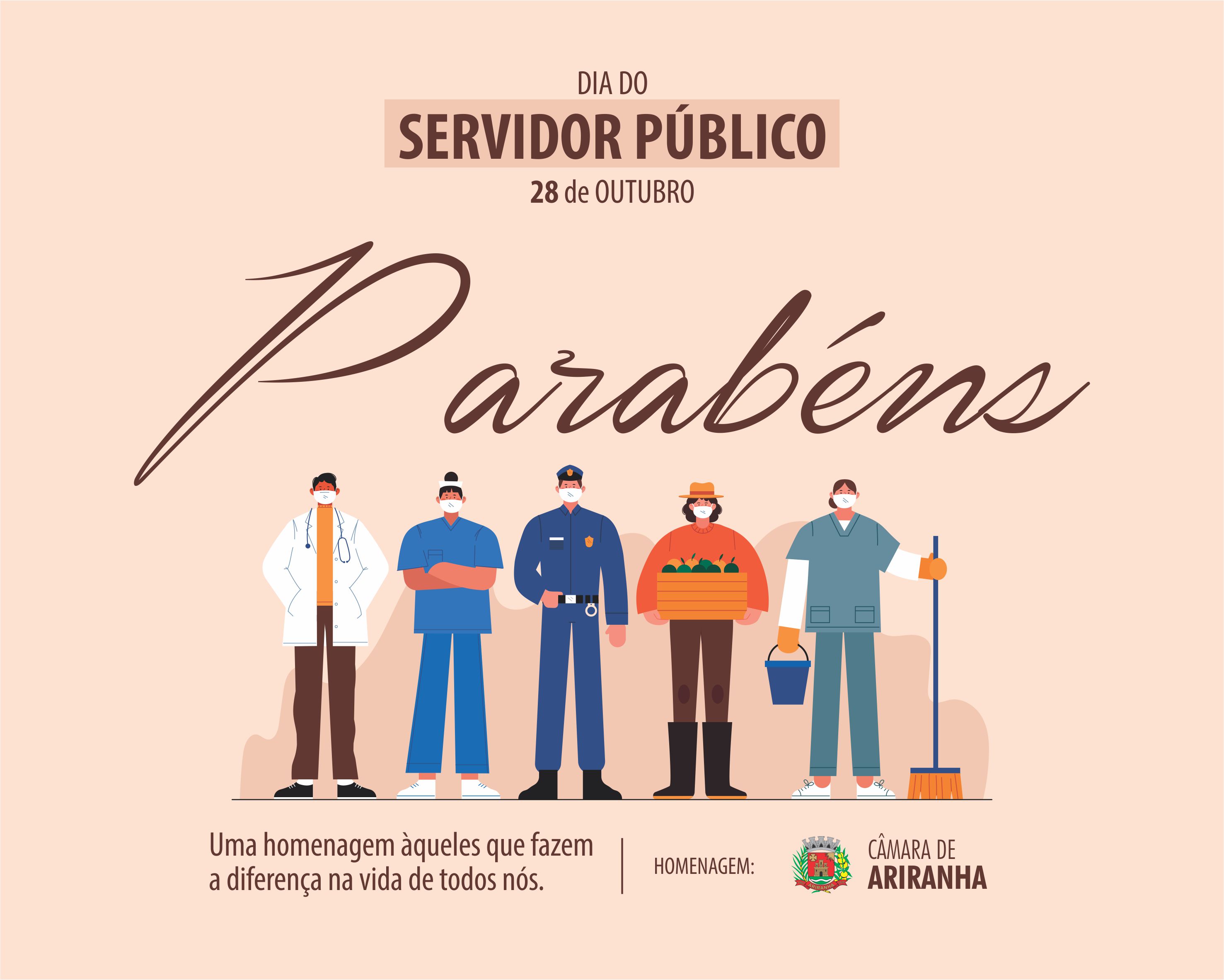 Parabéns Servidor Público