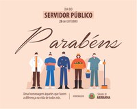 Parabéns Servidor Público